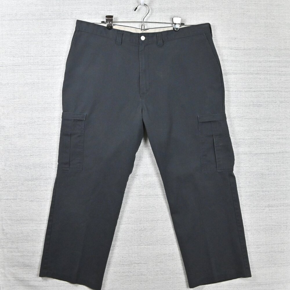 Vintage Dickies Outdoor Relaxed Fit Big Pocket Workwear Black Cargo Pants 42x30